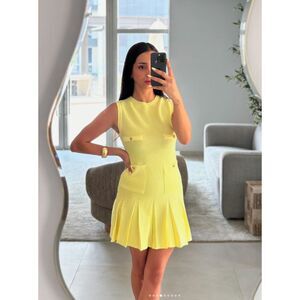 Zara Yellow Mini Dress